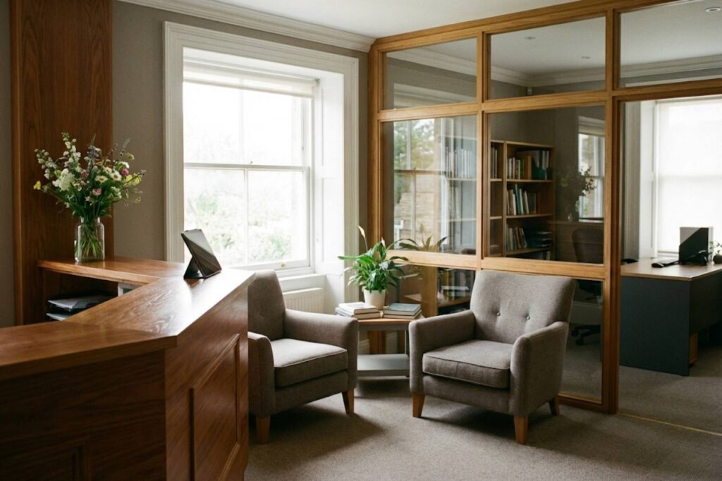 Räumlichkeiten und Umgebung